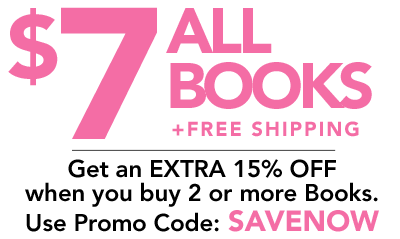 All Books $7, plus 15% Off 2 or more Books, 
